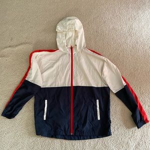 Two large windbreakers